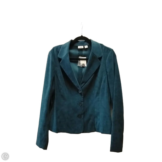 Blazer By Cato In Blue, Size: 12