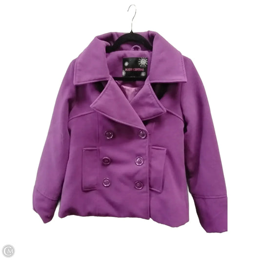 Jacket Other By Body Central In Purple, Size: L