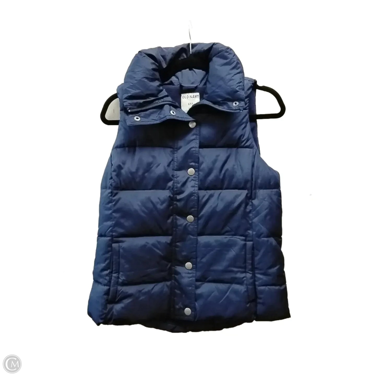 Vest Puffer & Quilted By Old Navy In Blue, Size: S