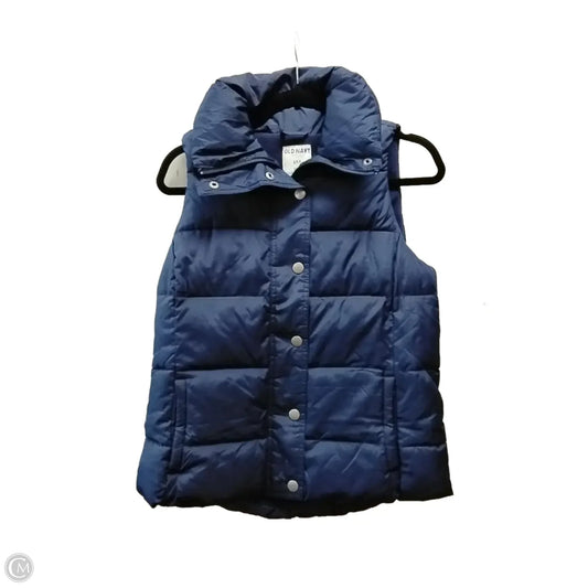 Vest Puffer & Quilted By Old Navy In Blue, Size: S