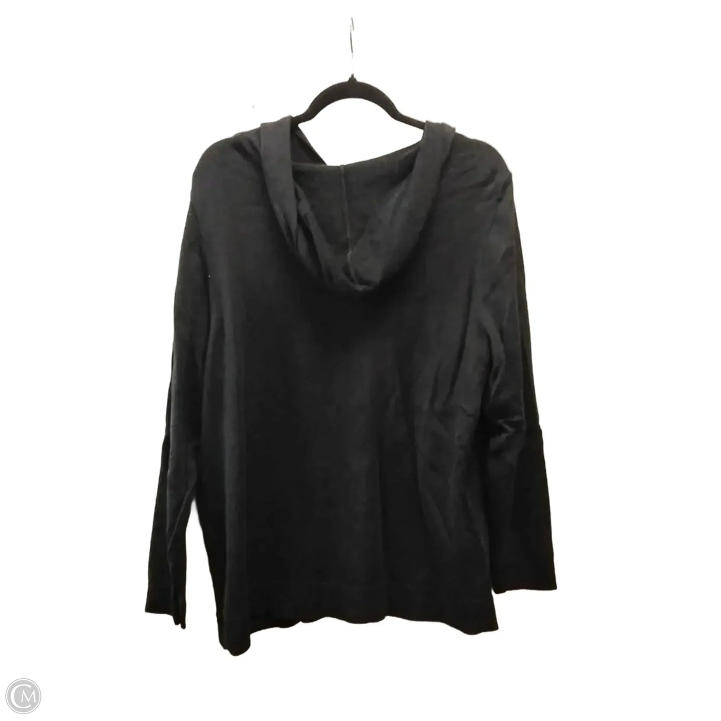 Top Long Sleeve By Cj Banks In Black, Size: 1x