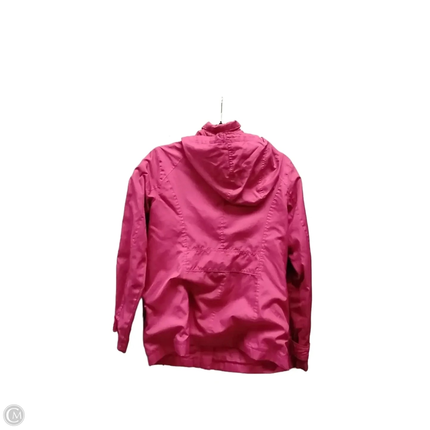 Coat Raincoat By Lands End In Pink, Size: Xs