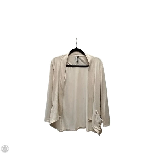Cardigan By Clothes Mentor In Beige, Size: S