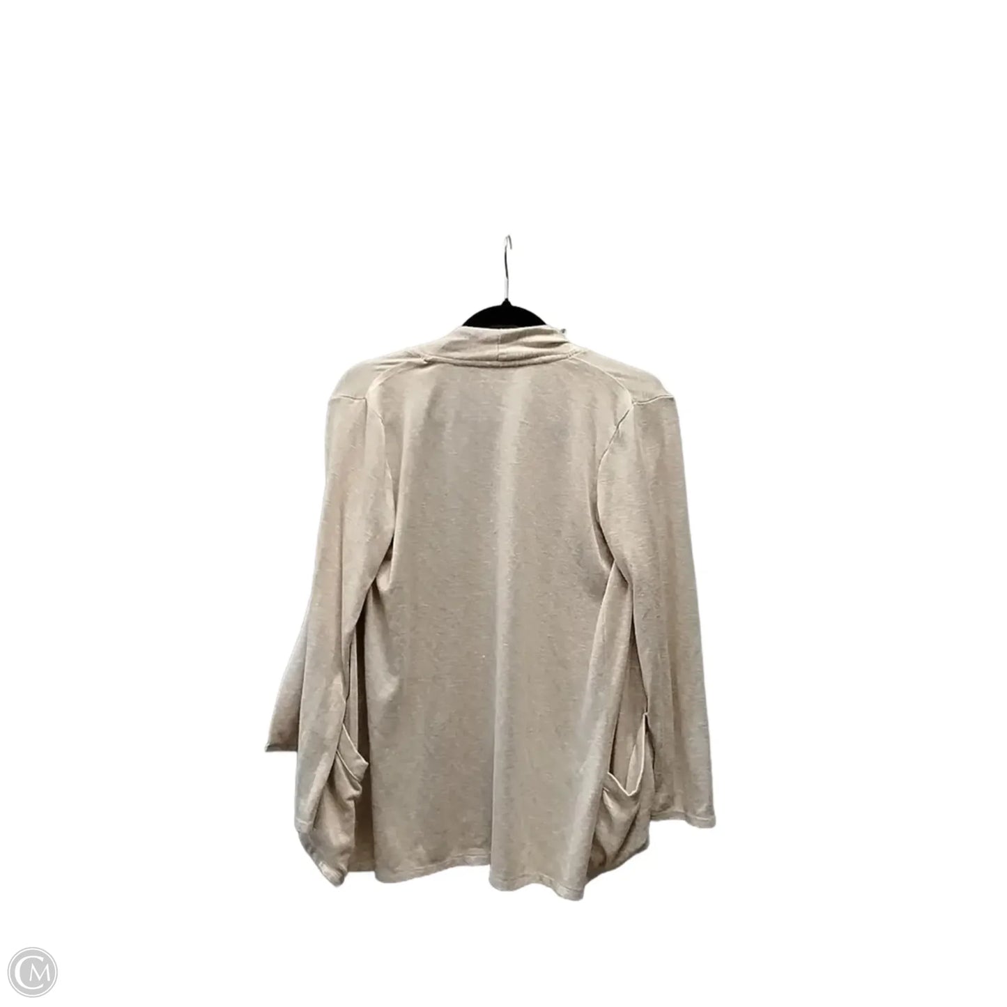 Cardigan By Clothes Mentor In Beige, Size: S