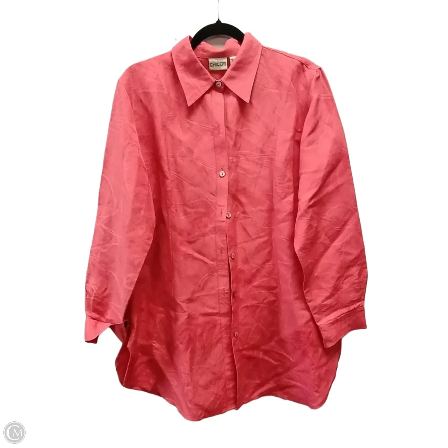 Jacket Other By Chicos In Red, Size: L