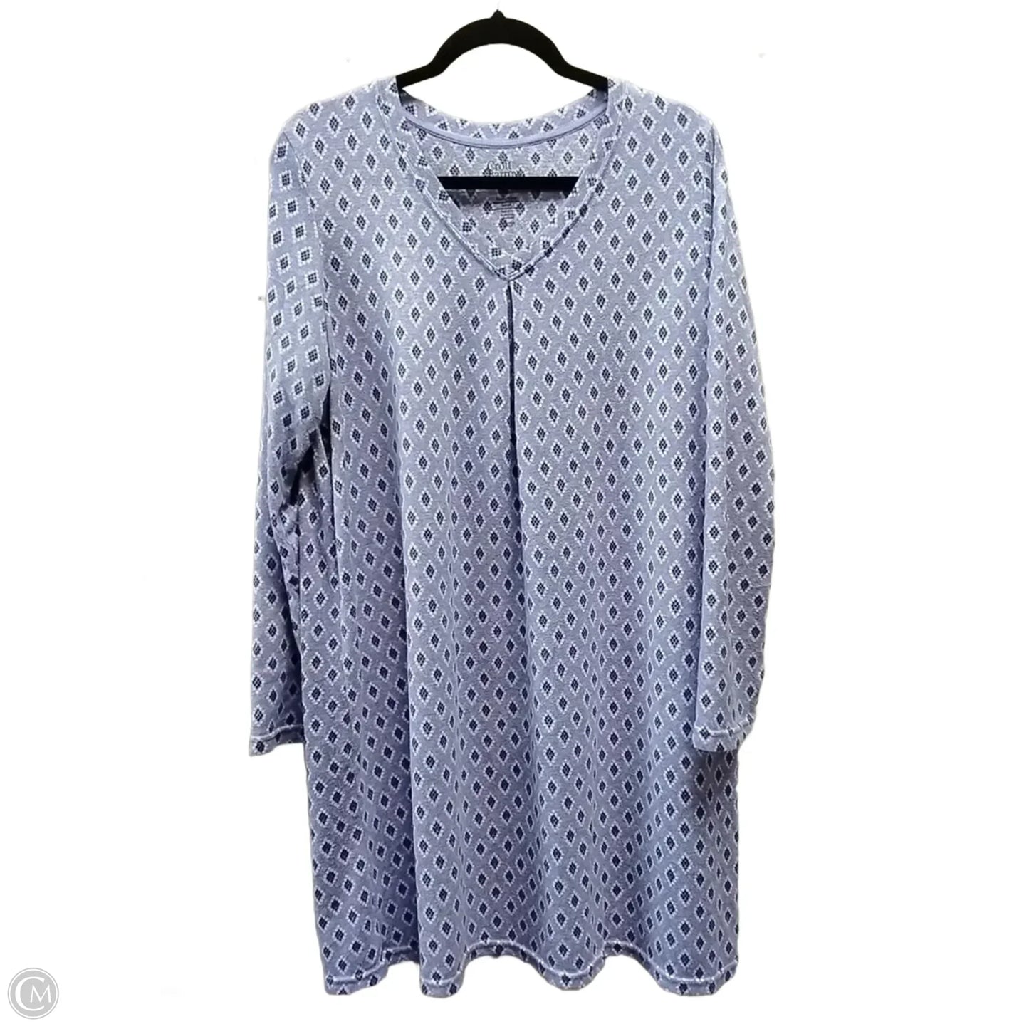 Top Long Sleeve By Croft And Barrow In Purple, Size: L