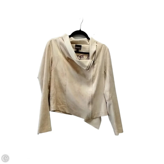 Jacket Shirt By Shyanne In Tan, Size: S