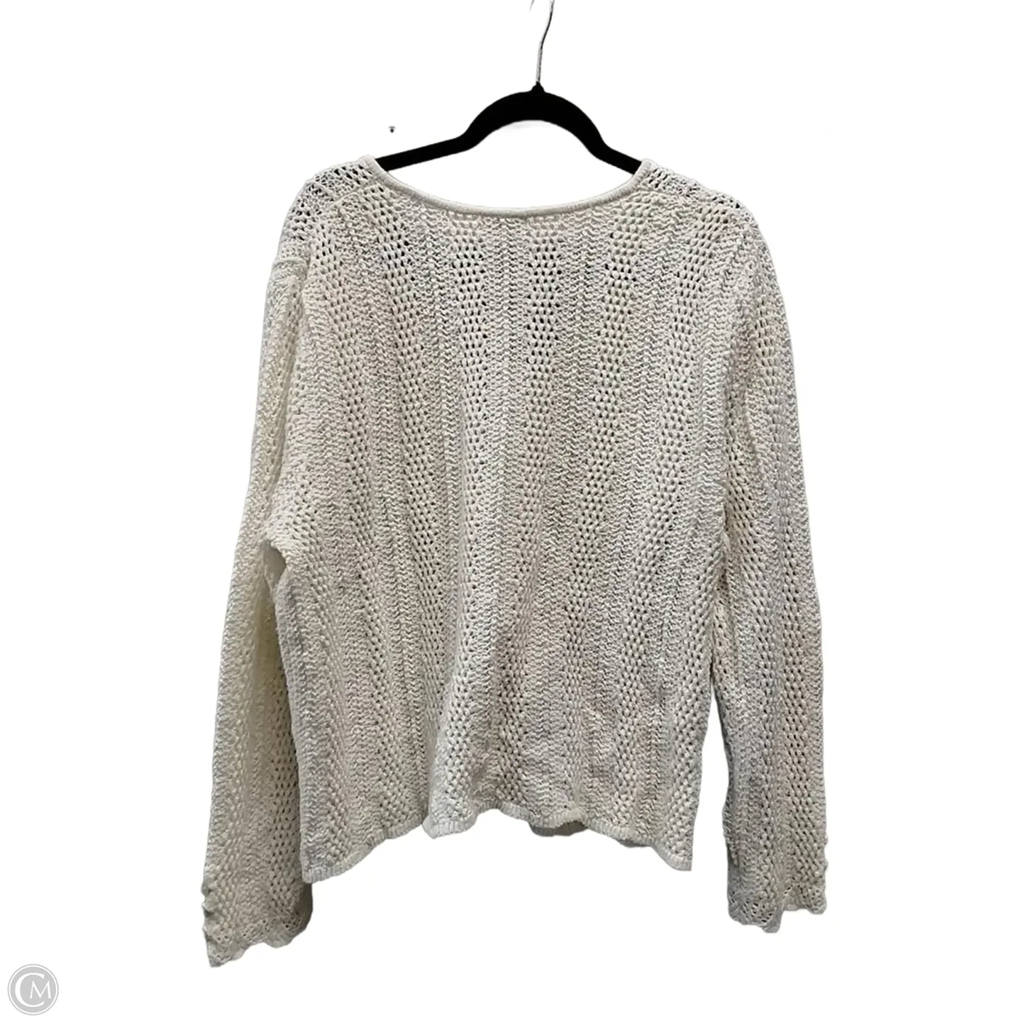 Sweater Cardigan By Sundance In Cream, Size: Xl