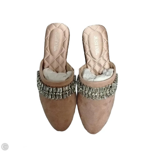 Shoes Flats By Justfab In Black, Size: 6