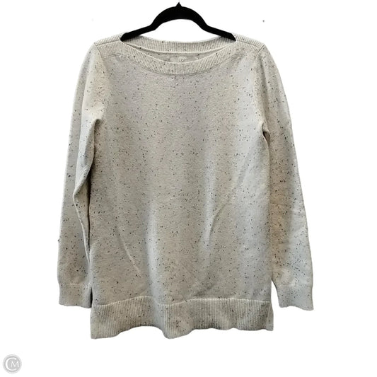 Sweater By Loft In White, Size: M