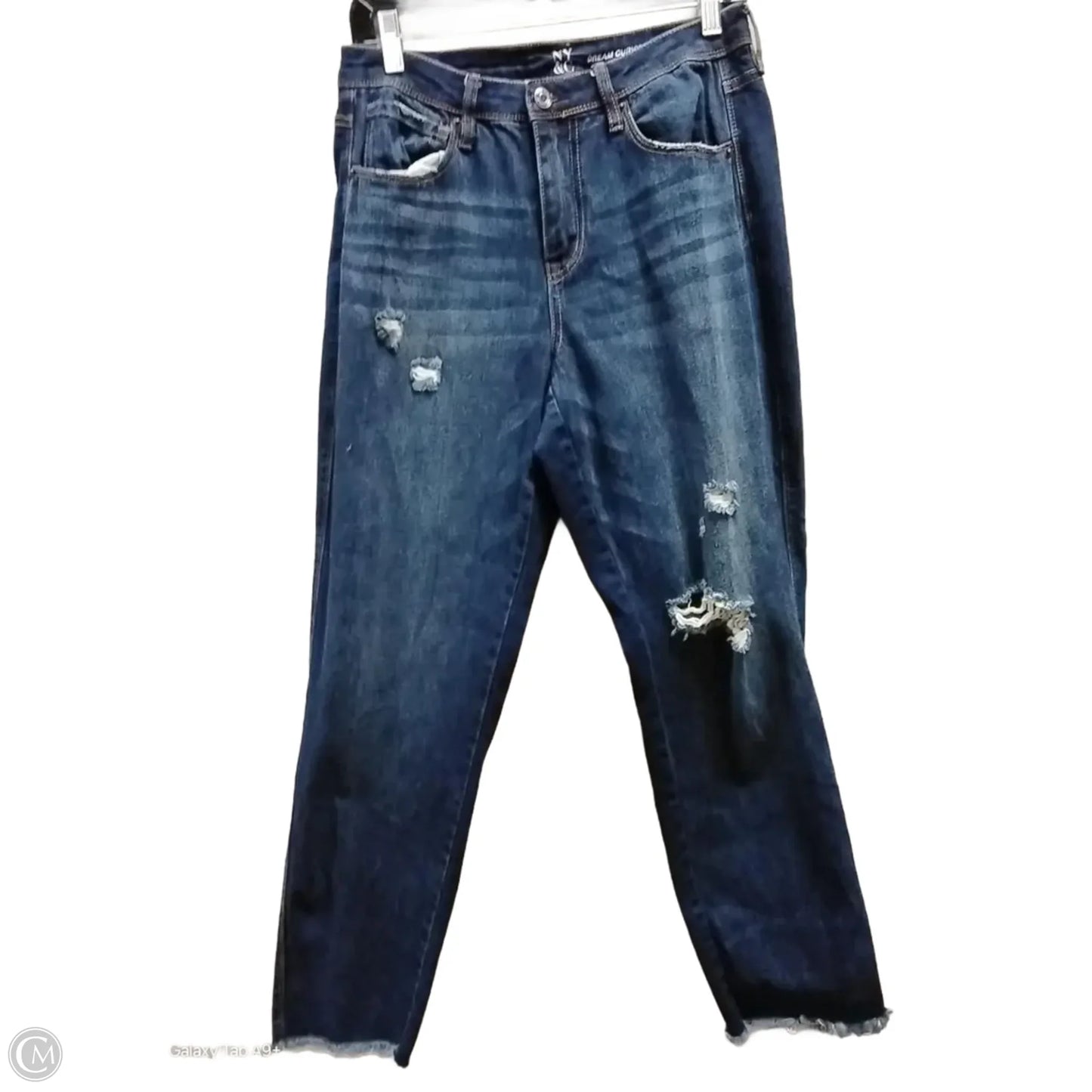 Jeans Boyfriend By Nycc In Blue Denim, Size: 8