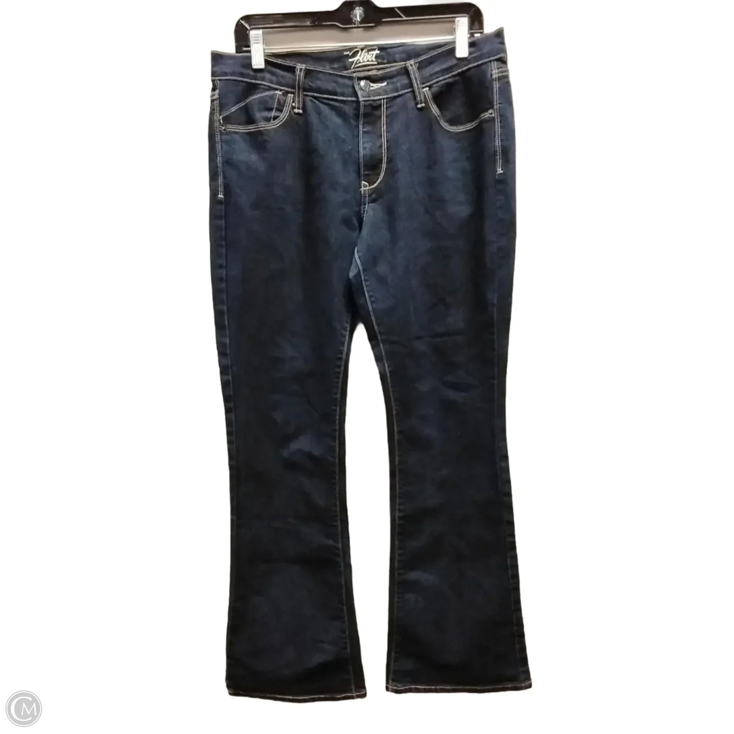 Jeans Straight By Old Navy In Blue Denim, Size: 8