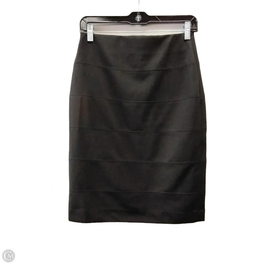 Skirt Midi By Alfani In Black, Size: Xs