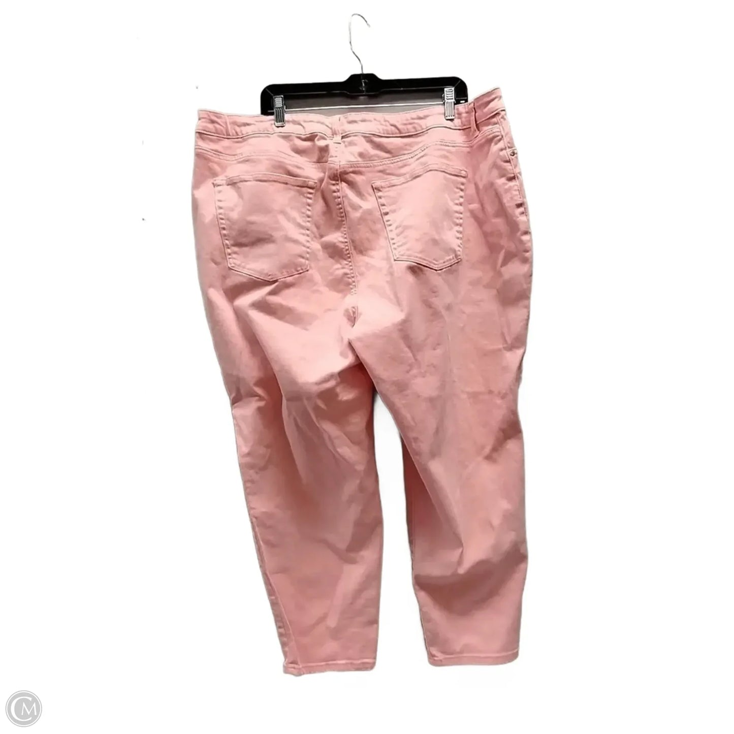 Jeans Skinny By Cato In Pink Denim, Size: 24w