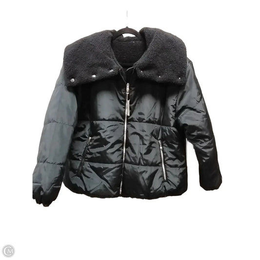 Coat Puffer & Quilted By Nicole By Nicole Miller In Black, Size: 2x