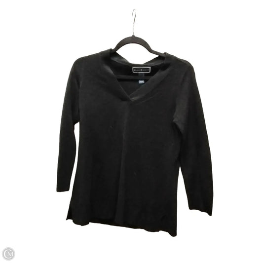 Top Long Sleeve By Karen Scott In Black, Size: Xs