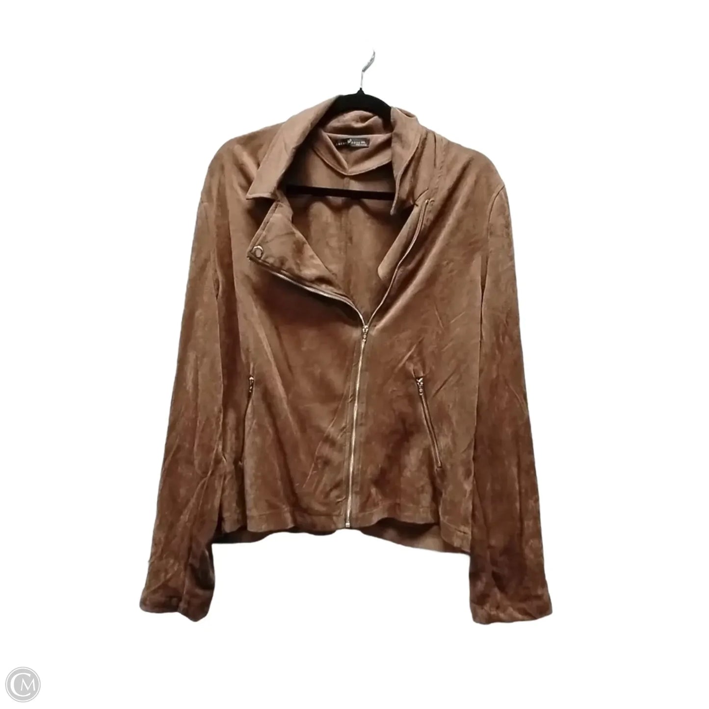 Jacket Other By Emery Rose In Brown, Size: Xxl