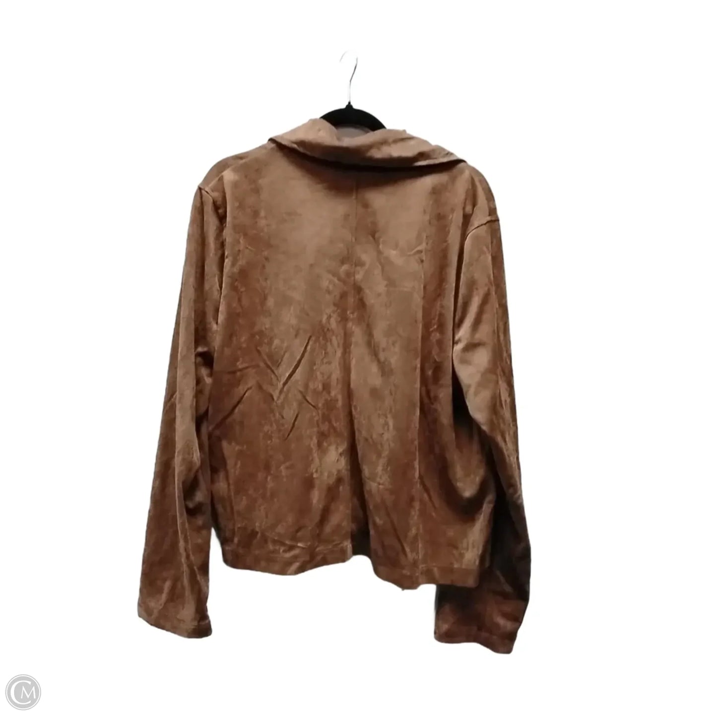 Jacket Other By Emery Rose In Brown, Size: Xxl