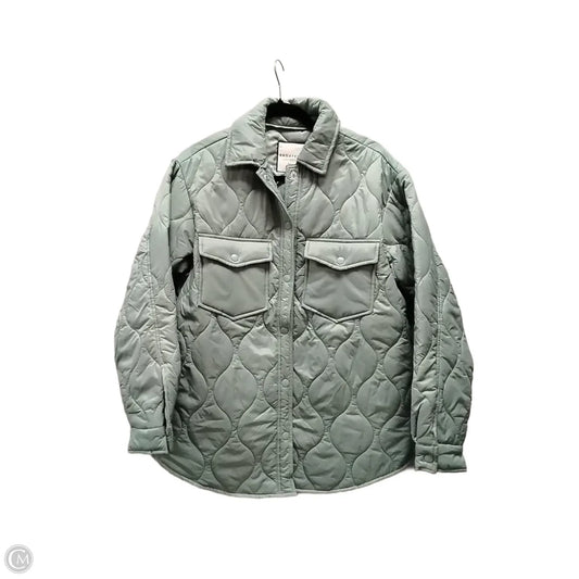 Jacket Puffer & Quilted By Bagatelle In Green, Size: S