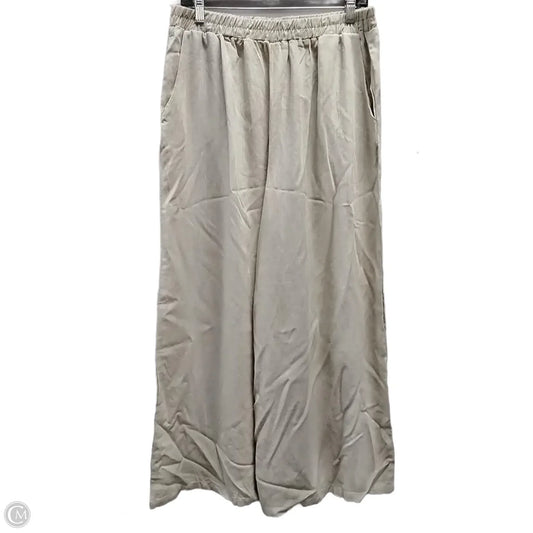 Pants Linen By Clothes Mentor In Beige, Size: Xl