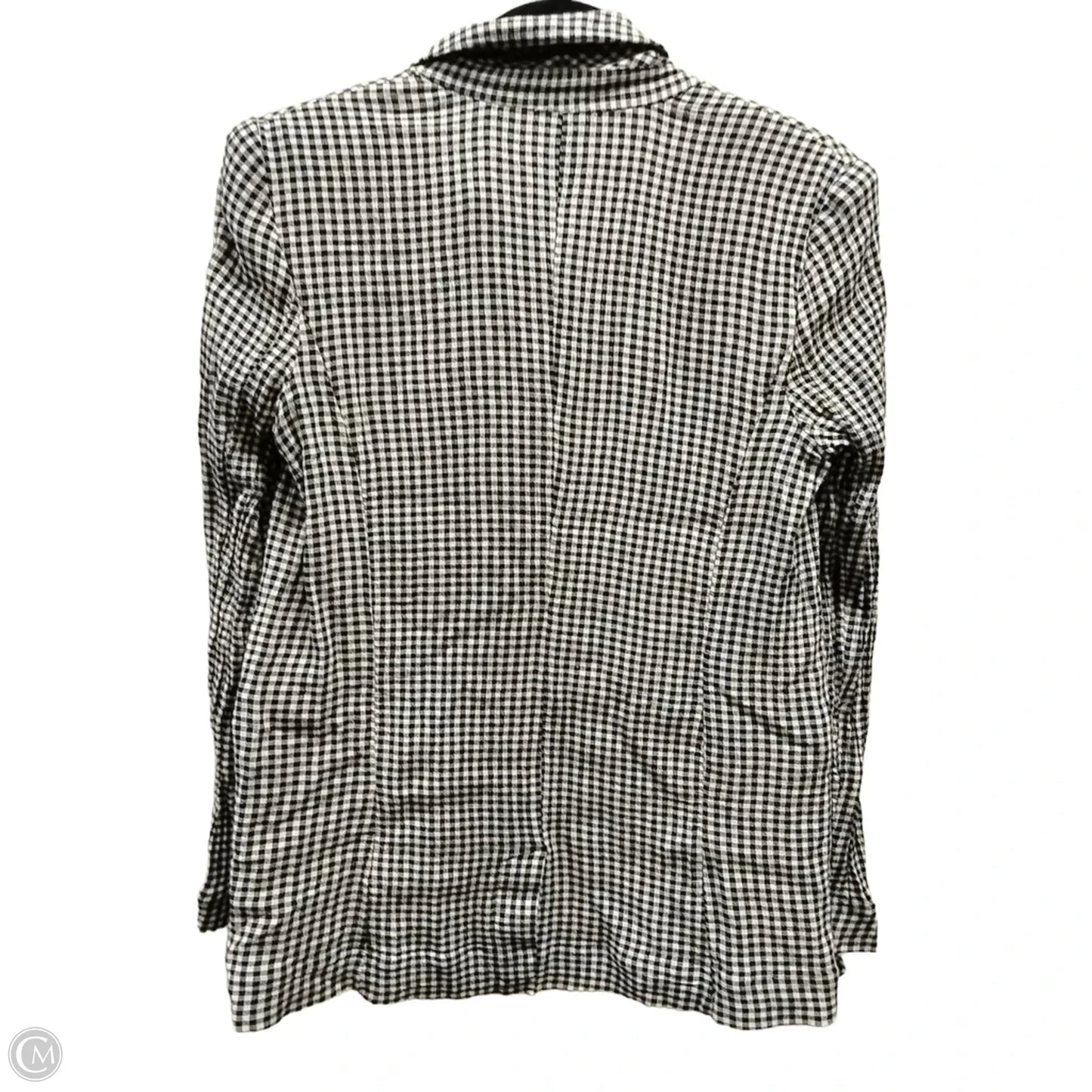 Top Long Sleeve By Clothes Mentor In Plaid Pattern, Size: Xs