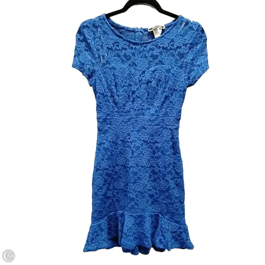 Dress Casual Short By Nikibiki In Blue, Size: S