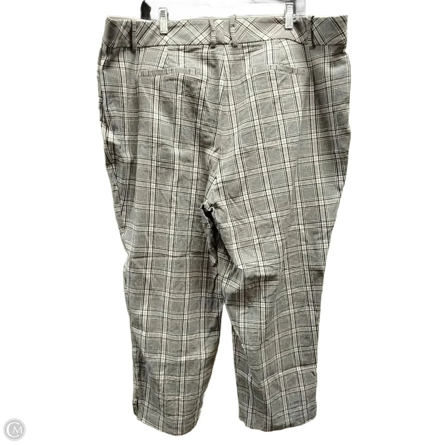 Pants Dress By Ava & Viv In Plaid Pattern, Size: 20