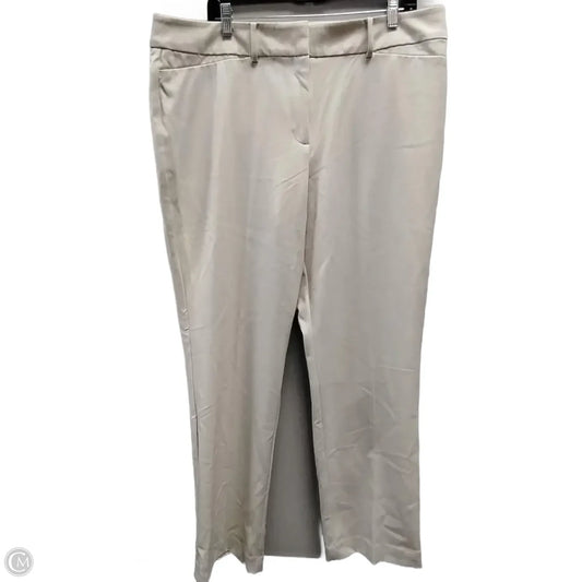 Pants Dress By Ann Taylor In Beige, Size: 16