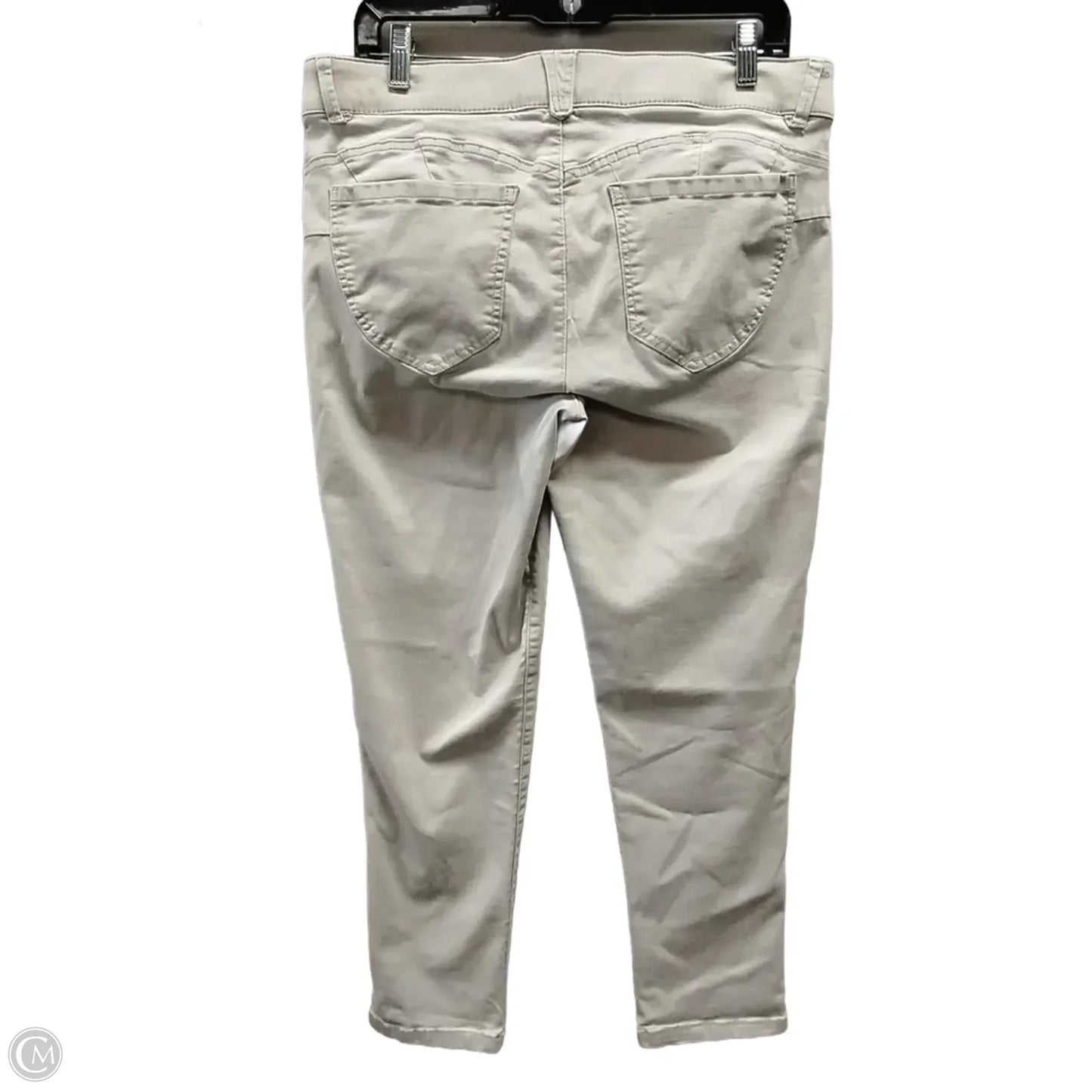 Jeans Skinny By Democracy In Beige, Size: 14