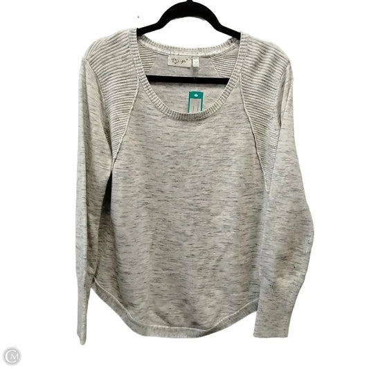 Top Long Sleeve By Rd Style In White, Size: Xxl