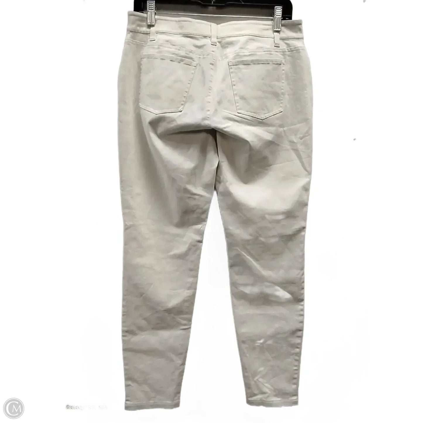 Pants Cropped By Eileen Fisher In White, Size: 8p