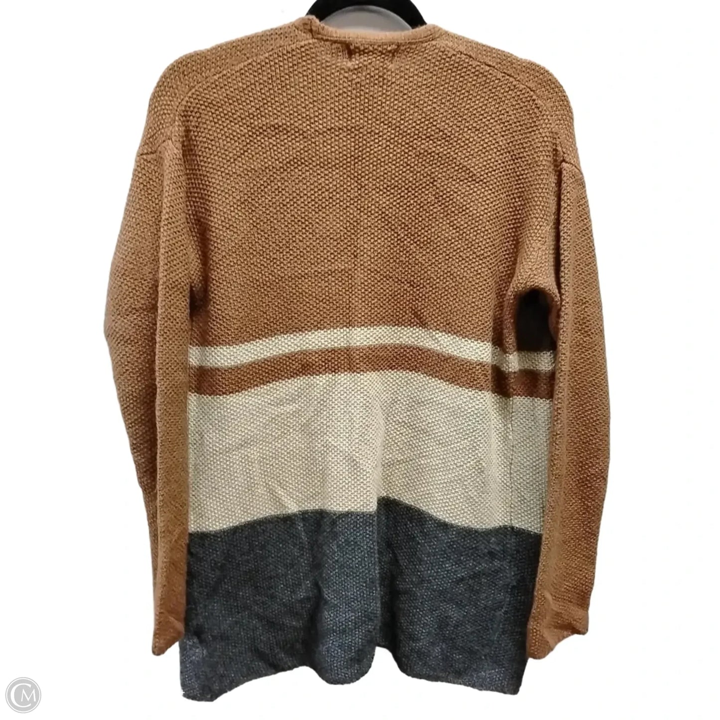 Cardigan By Be Cool In Striped Pattern, Size: M