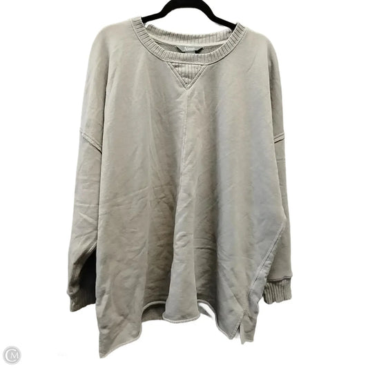 Sweatshirt Crewneck By Natural Reflections In Brown, Size: Xl