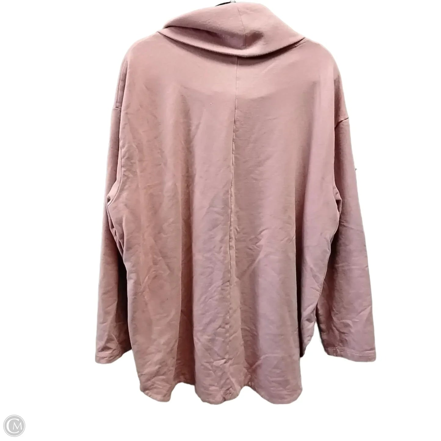 Sweatshirt Collar By Ava & Viv In Pink, Size: 2x