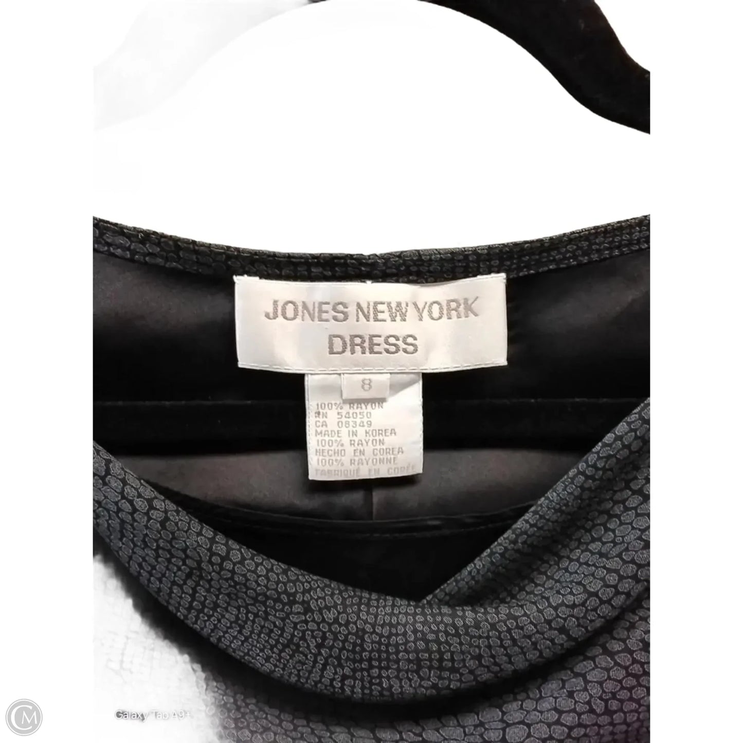 Top Sleeveless By Jones New York In Black, Size: 8