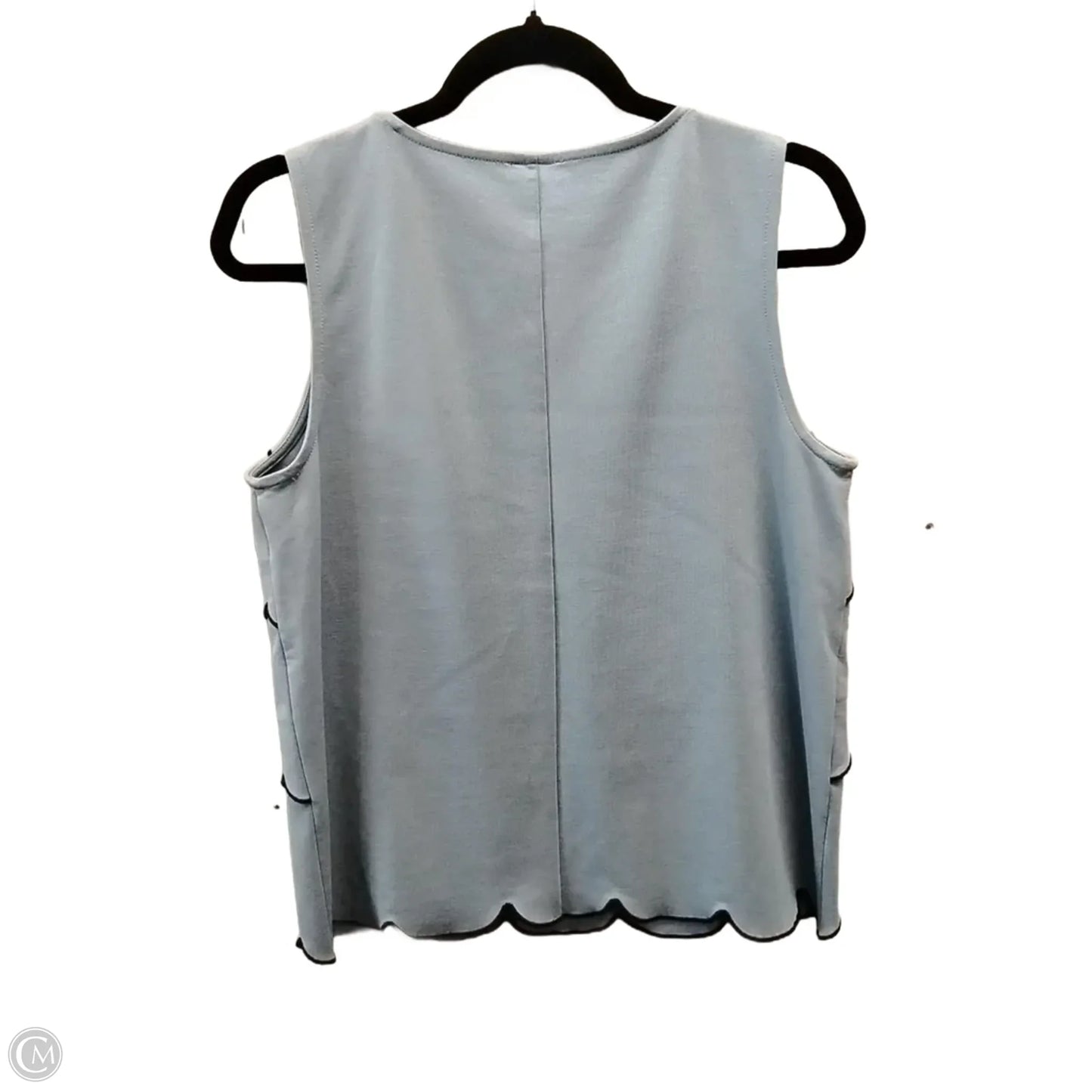 Top Sleeveless By Ann Taylor In Blue, Size: S