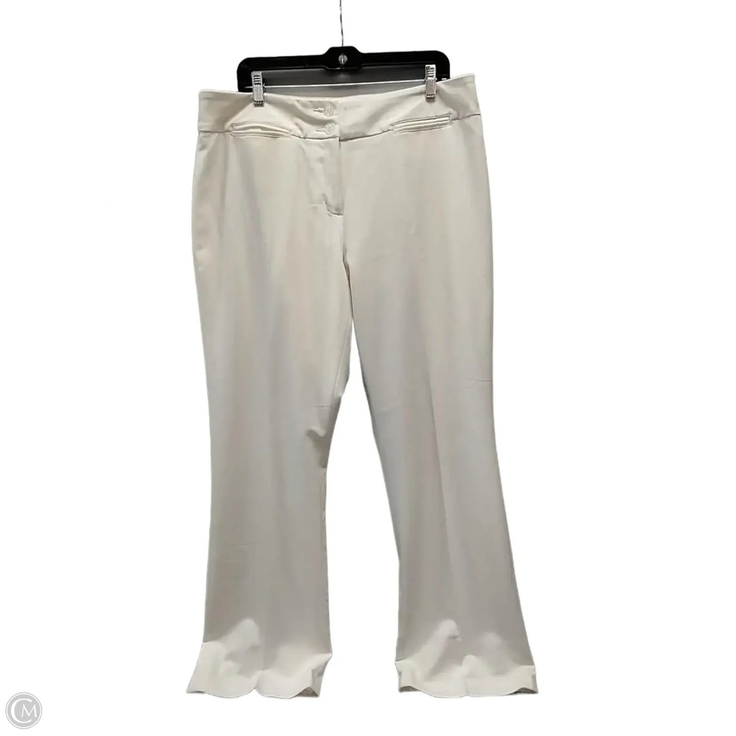 Pants Dress By Clothes Mentor In White, Size: 14