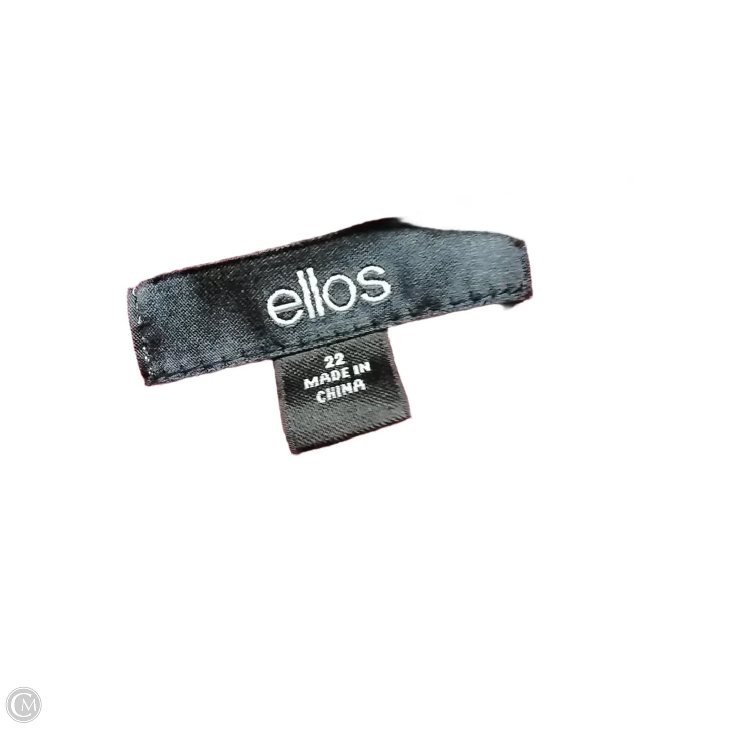 Top Long Sleeve By Ellos In Red, Size: 2x