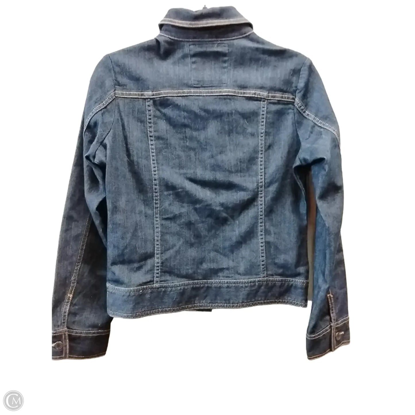 Jacket Denim By Limited In Blue Denim, Size: S