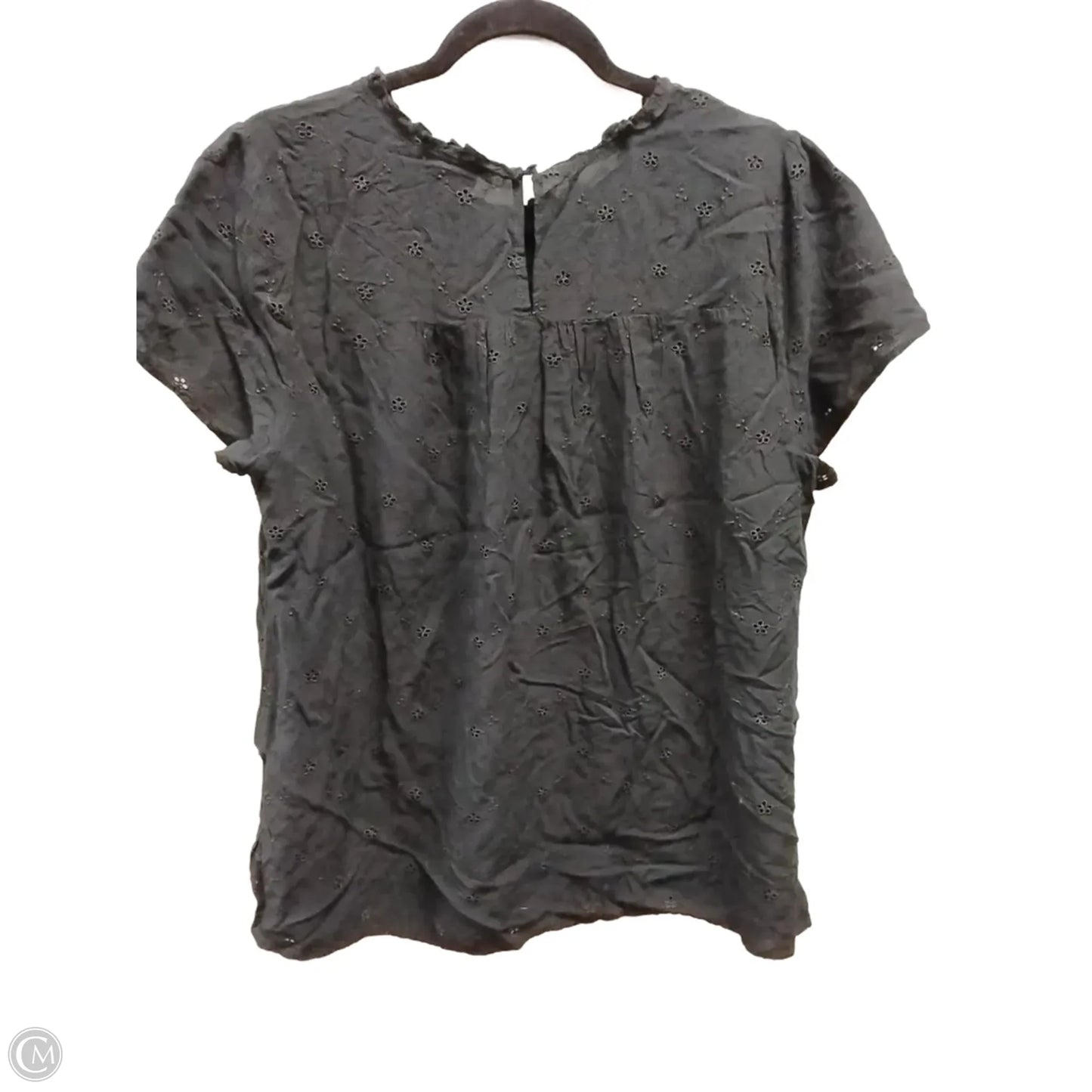 Top Short Sleeve By Torrid In Black, Size: 1x