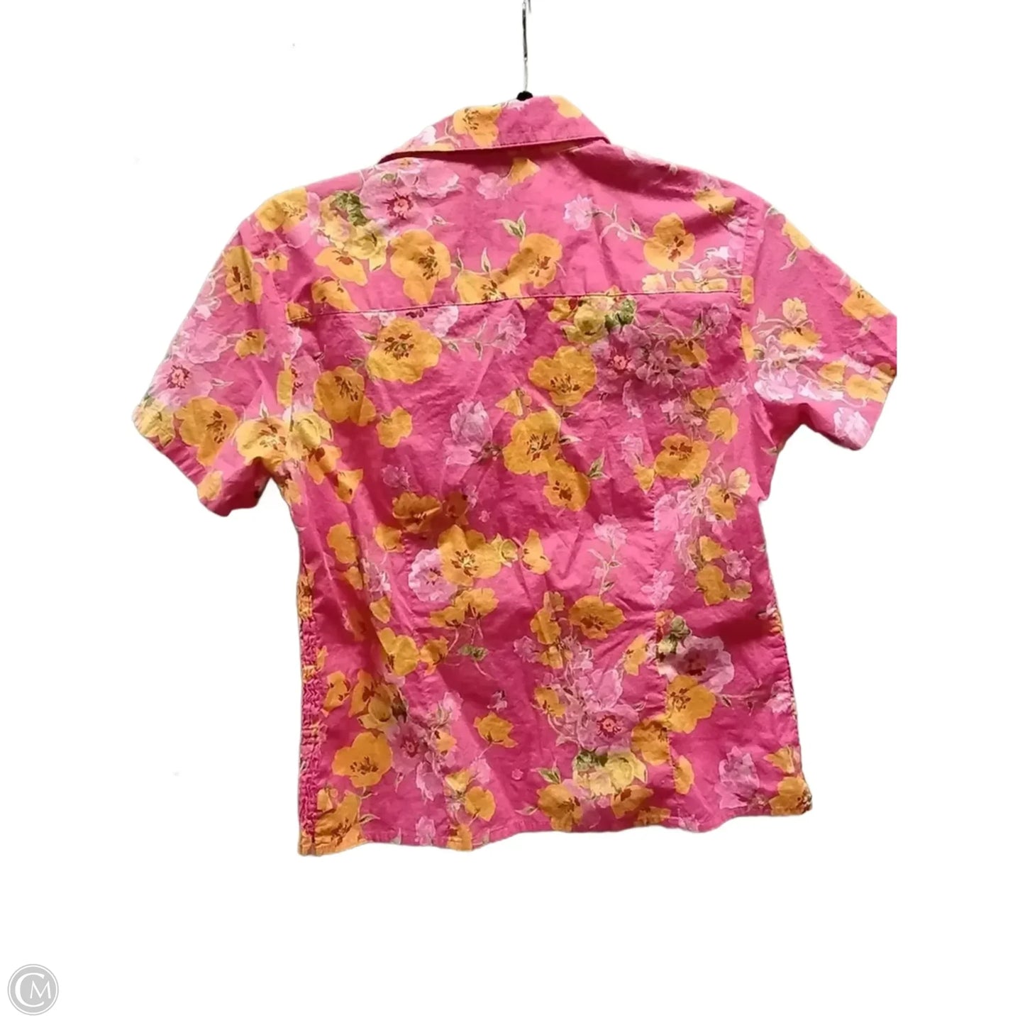 Top Short Sleeve By Emma James In Floral Print, Size: S