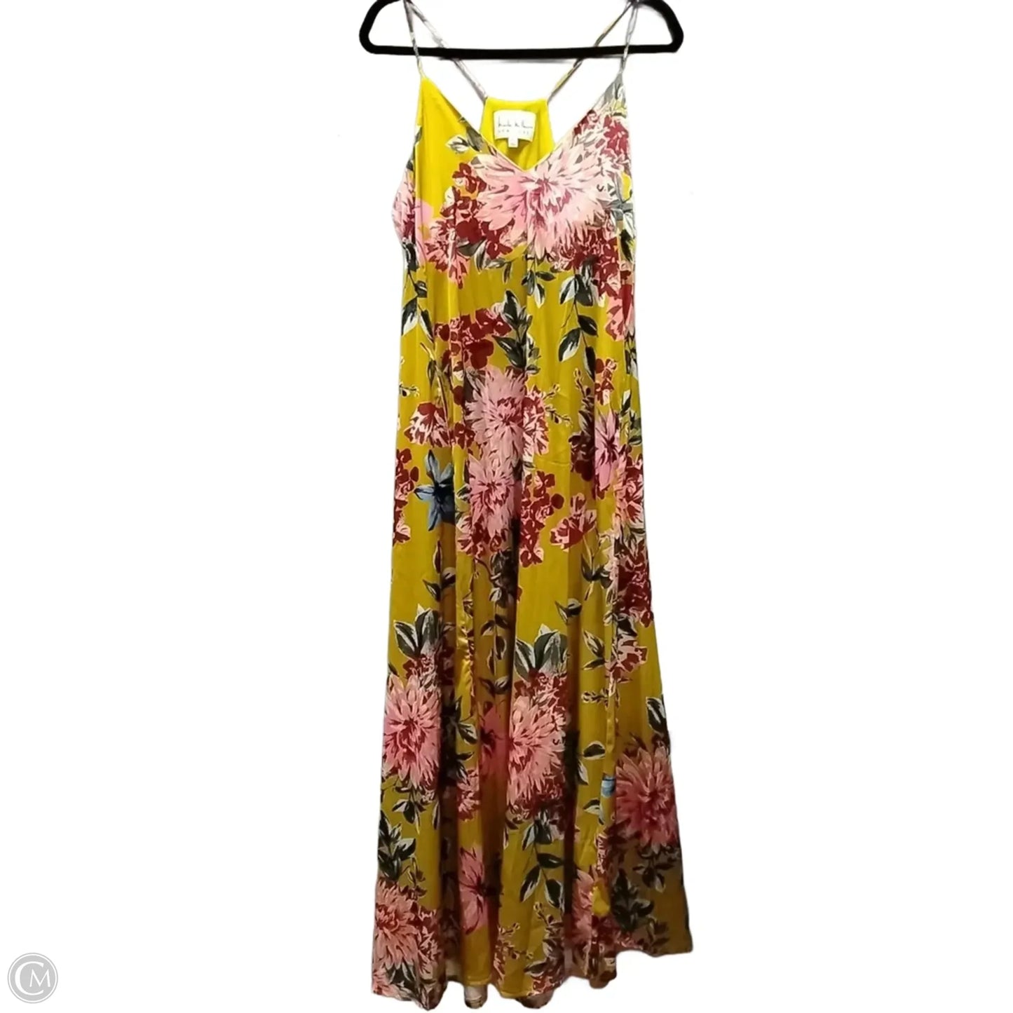 Dress Casual Maxi By Nicole Miller In Floral Print, Size: 10