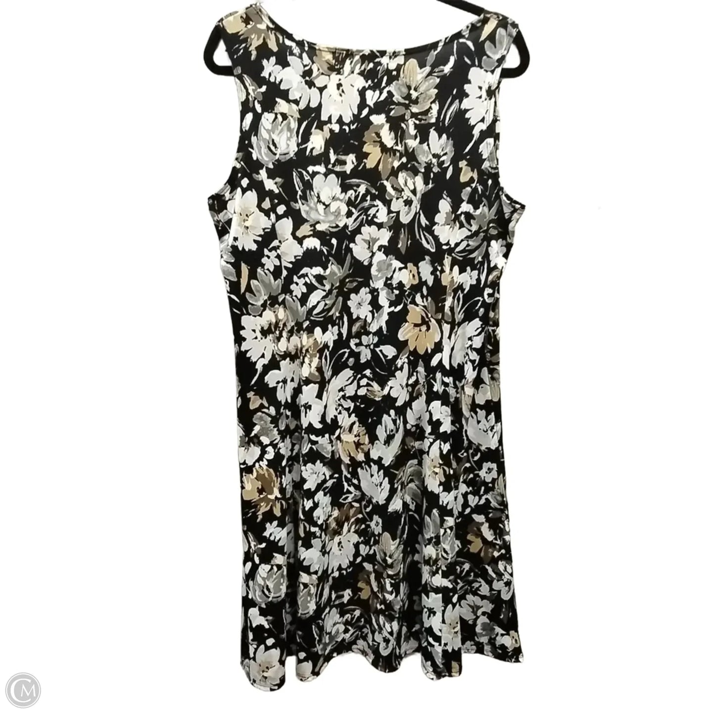 Dress Casual Midi By Elementz In Floral Print, Size: Xlp