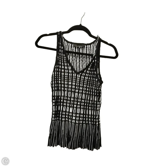Tank Top By White House Black Market In Black & White, Size: M