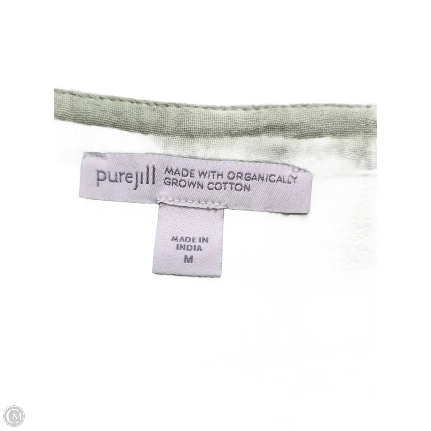 Sweatshirt Crewneck By Pure Jill In Green, Size: M