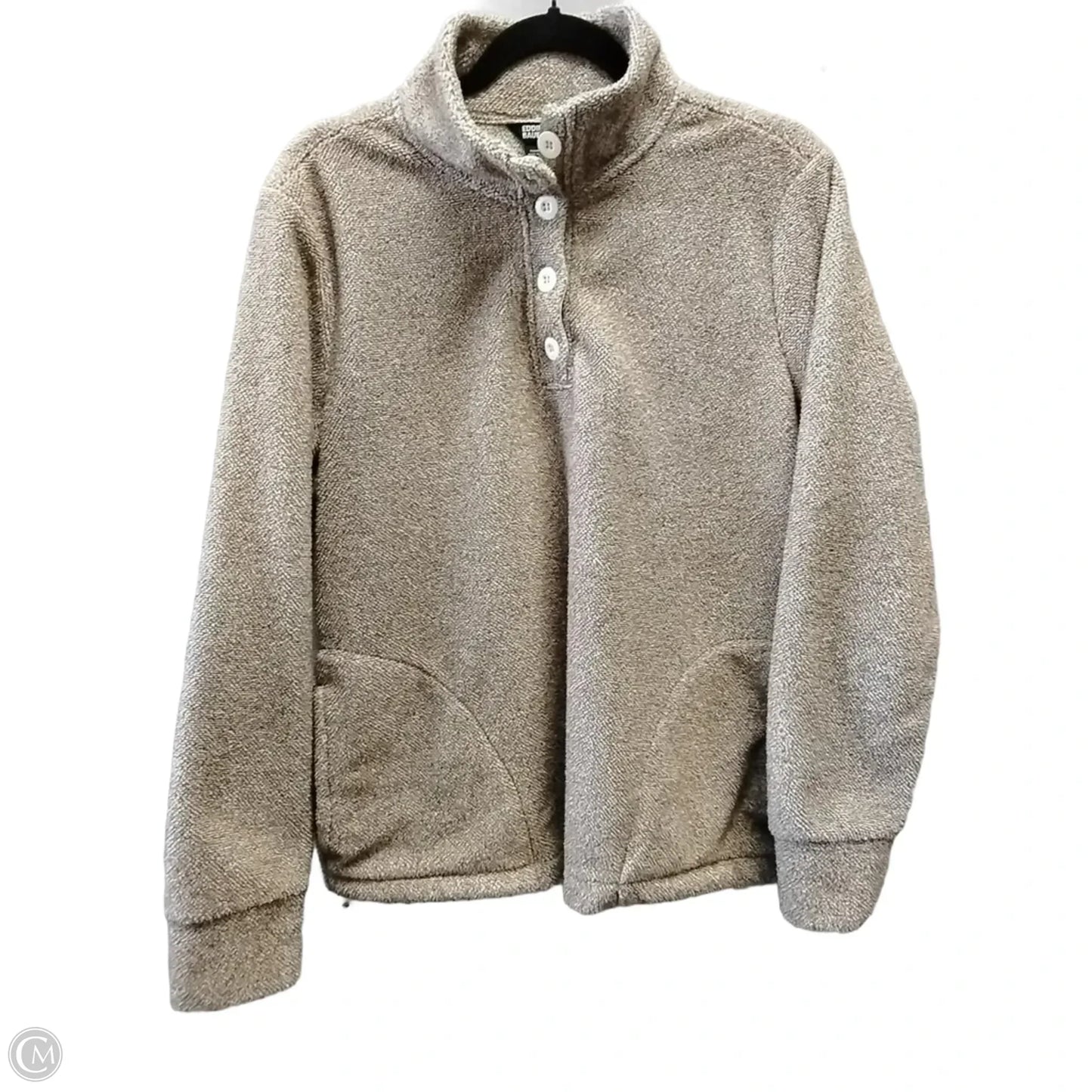 Sweatshirt Collar By Eden & Olivia In Brown, Size: M