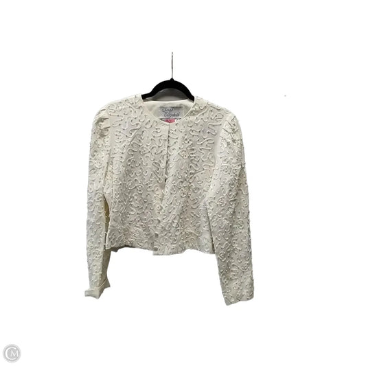 Jacket Other By Clothes Mentor In Cream, Size: 8