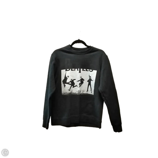 Sweatshirt Crewneck By Clothes Mentor In Black, Size: M