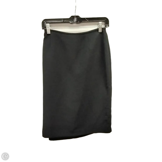 Skirt Midi By Liz Claiborne In Black, Size: 8