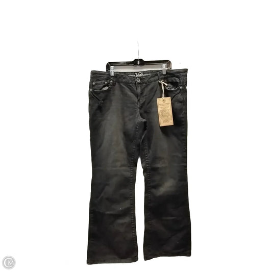 Jeans Flared By Vanity In Black, Size: 18